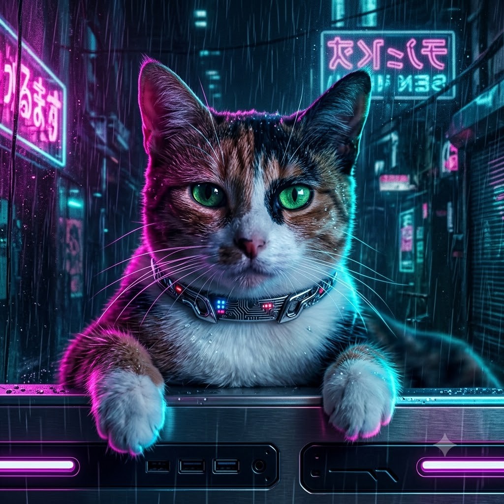 Cyberpunk Neon example