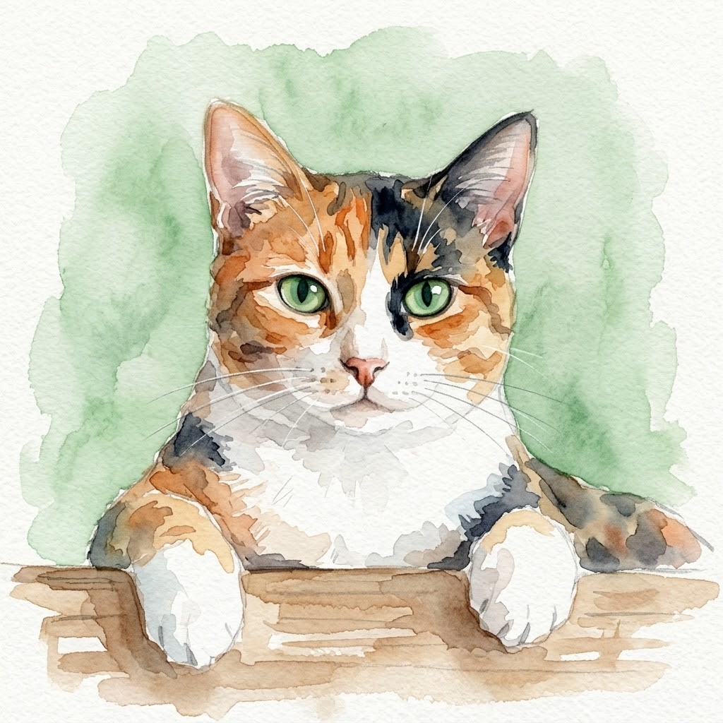 Watercolor example
